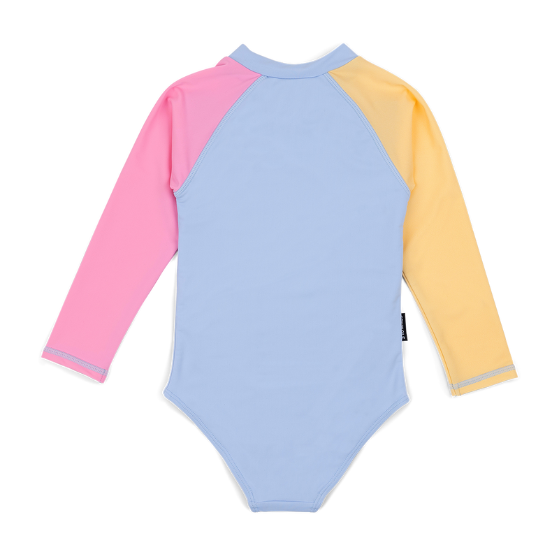 Crywolf - Long Sleeve Swimsuit | Pop Colourblock