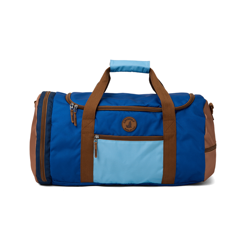 Crywolf - Packable Duffel Bag | Deep Sea Colourblock
