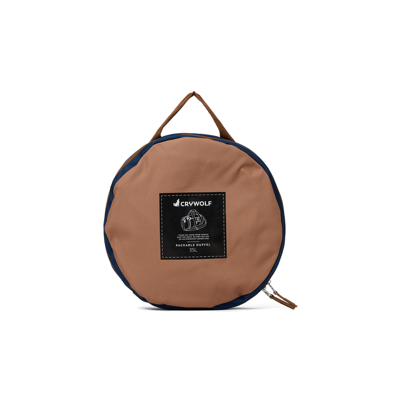 Crywolf - Packable Duffel Bag | Deep Sea Colourblock