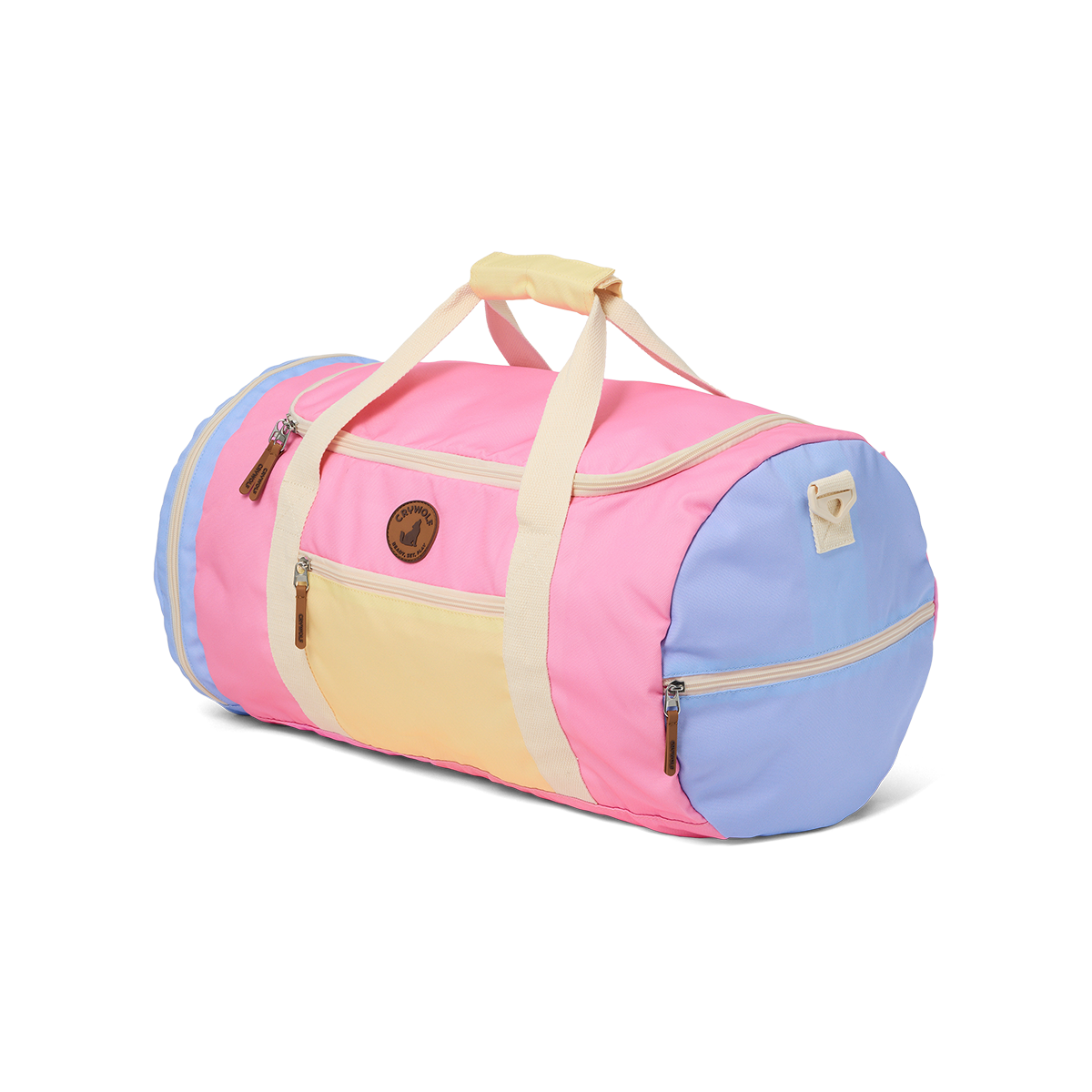 Crywolf - Packable Duffel Bag | Pop Colourblock