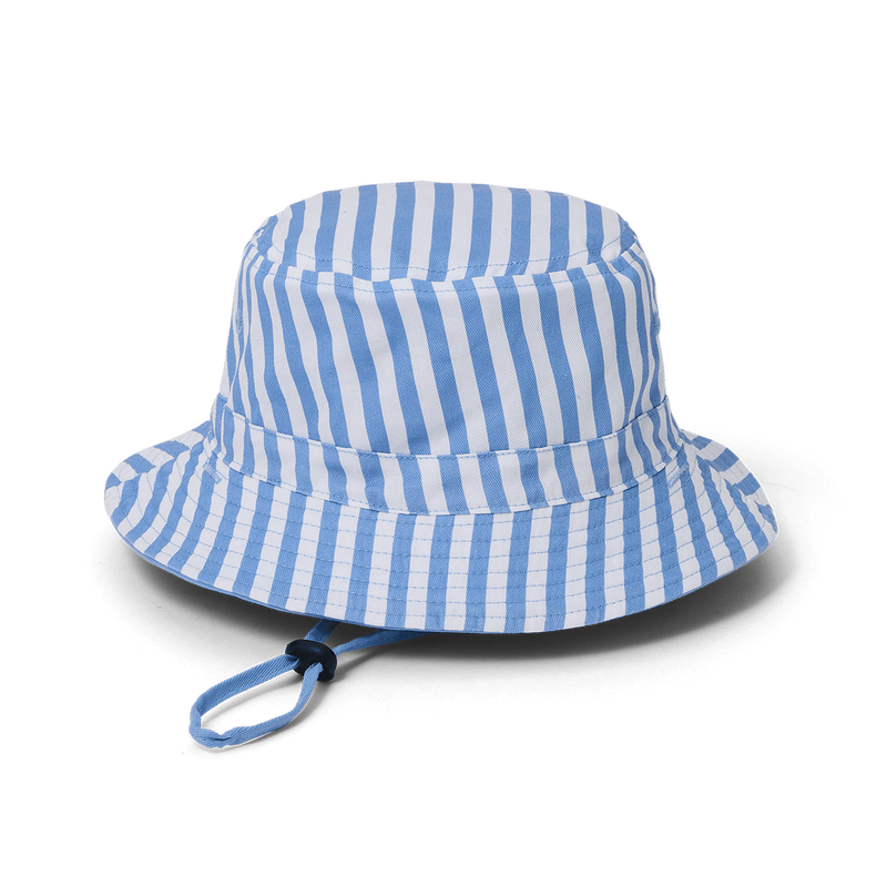 Crywolf - Reversible Bucket Hat | Sky Blue Stripe