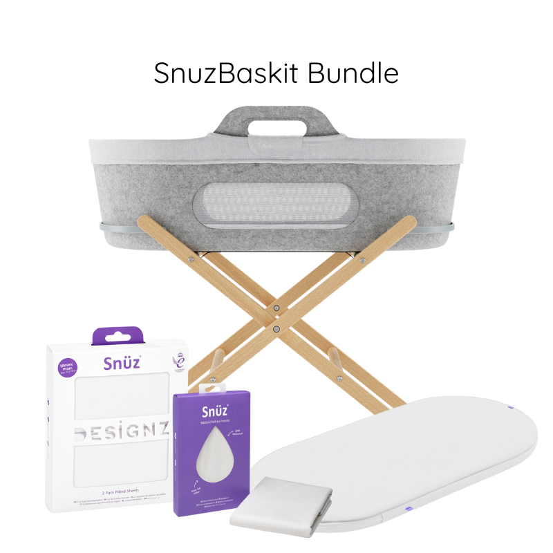 SnuzBaskit - Moses Basket + Stand Bundle