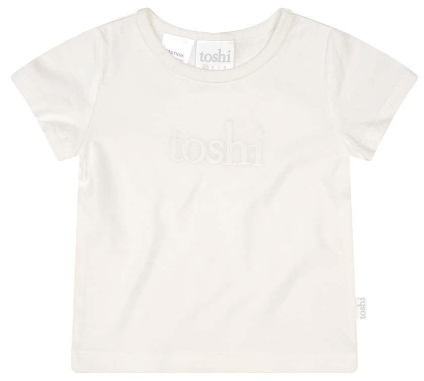 Toshi - Organic Short Sleeve Tee | Cream