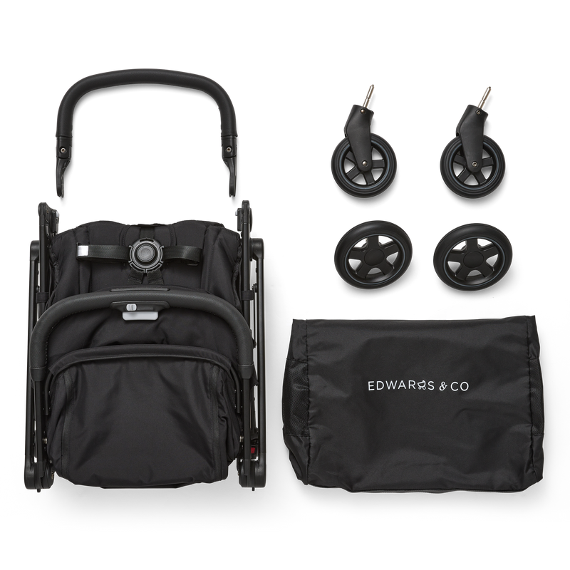 Edwards & Co - Lucci Travel Stroller | Arctic White