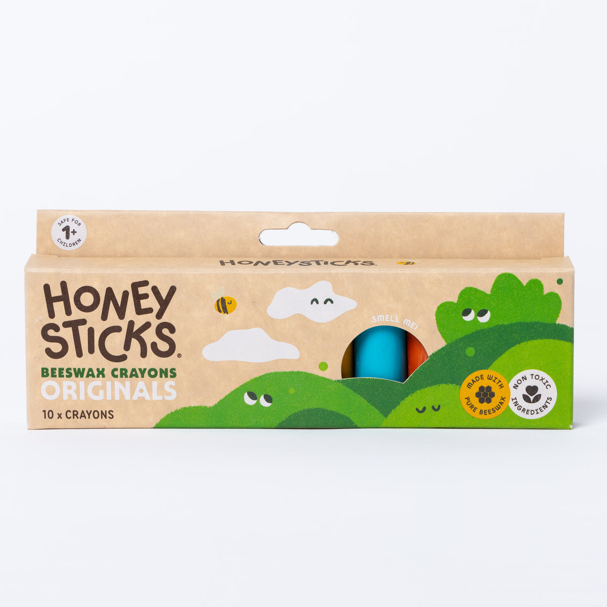 Honeysticks - Natural Beeswax Crayons | Originals 10pk