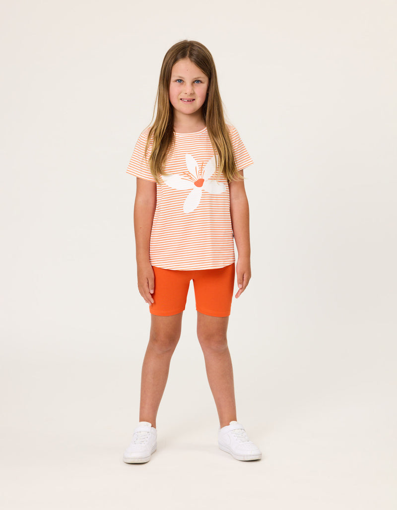 Radicool Kids - Orange Blossom Stripe Tee