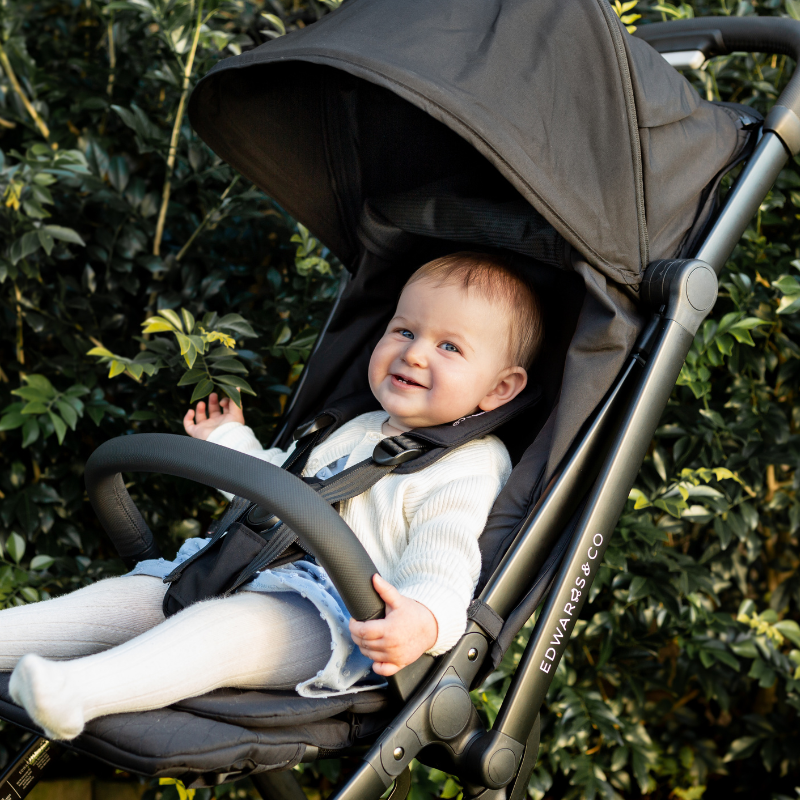 Edwards & Co - Lucci Travel Stroller | Arctic White