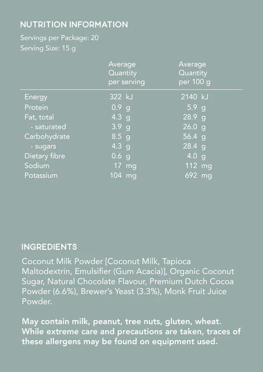 The Milk Collective - Lactation Drink | Oat Free Chocolate