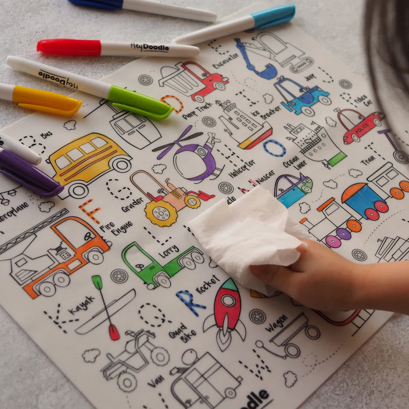 Hey Doodle - Extended Pen Set | 12 Fine Tip Pens