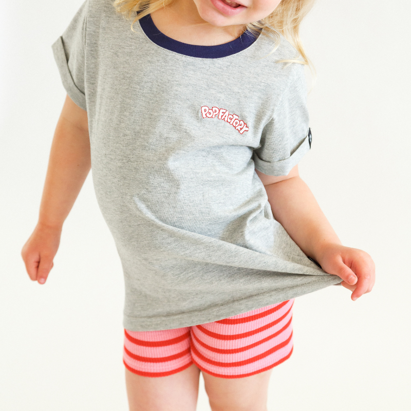 Pop Factory - Classic Tee | Grey Marle