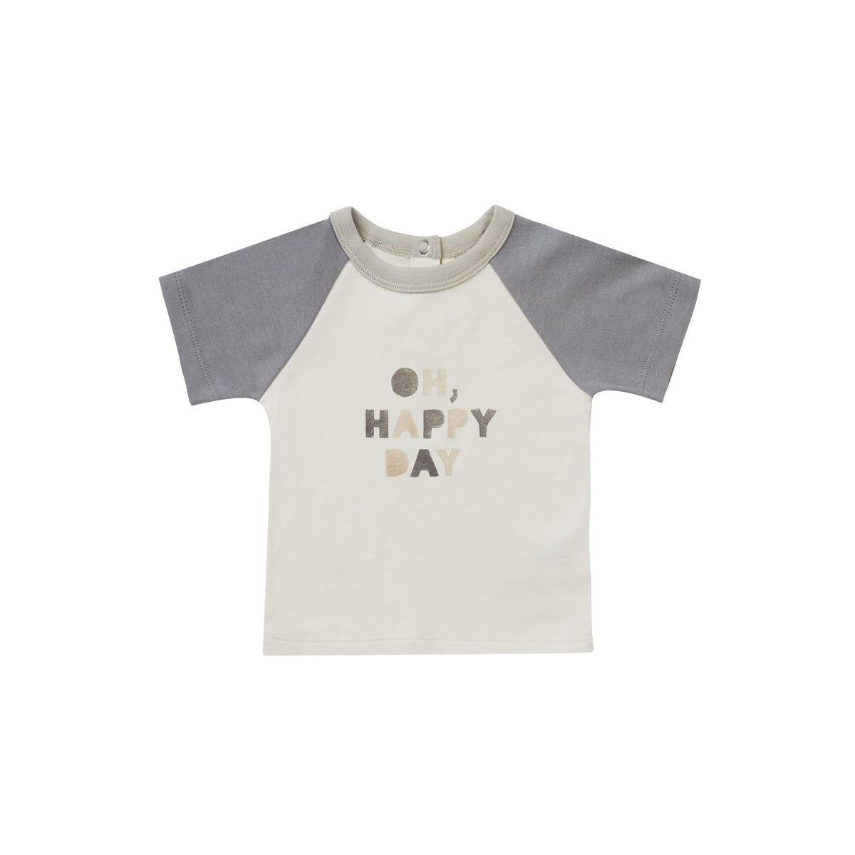 Quincy Mae - Colour Block Raglan Tee | Oh Happy Days