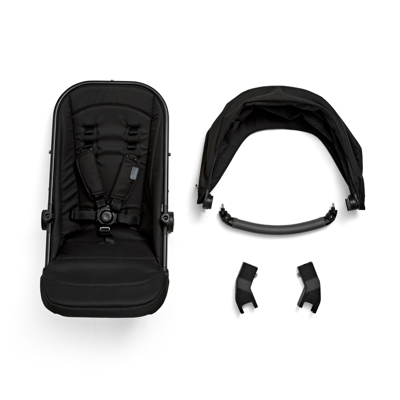 Edwards & Co - Double Stroller Bundle | Ochre Grey