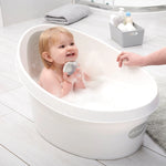 Shnuggle - Toddler Bath - White|Slate