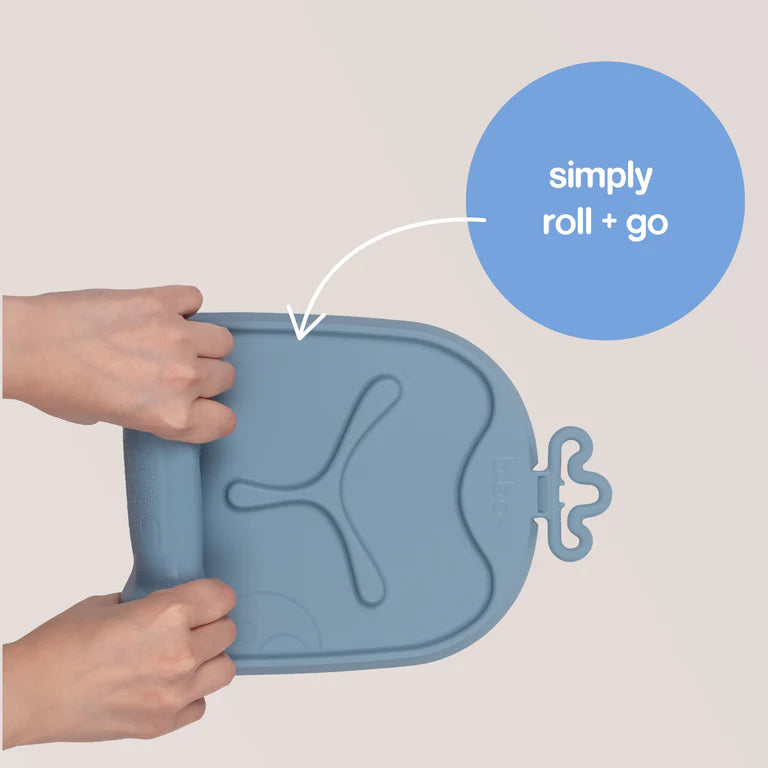 b.box - Roll + Go Mealtime Mat | Ocean