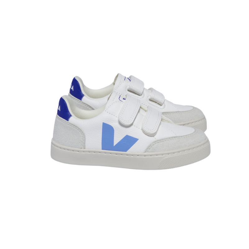 Veja - V-12 Chromefree Leather Shoes | Aqua Paros