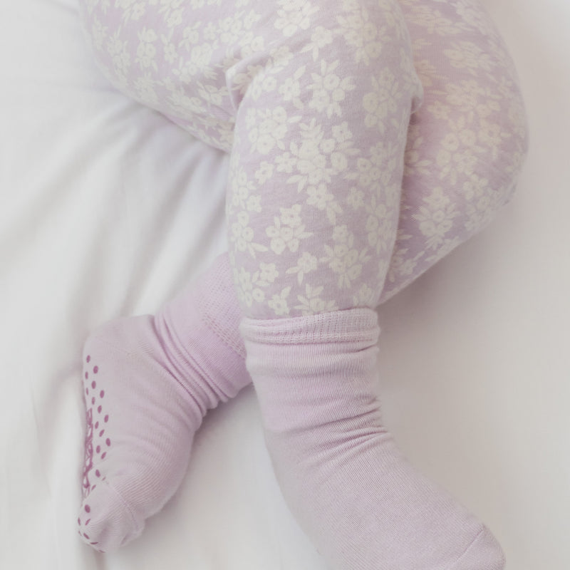 Woolbabe - Merino + Cotton Pyjamas | Mauve Manuka