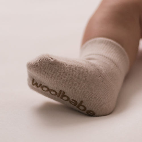 Woolbabe - Sleepy Socks | Natural