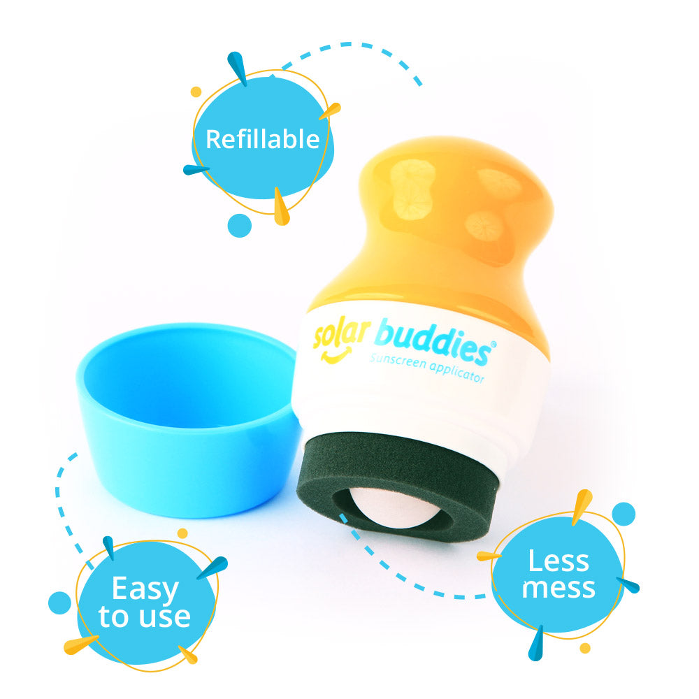 Solar Buddie - Sunscreen Applicator | Black
