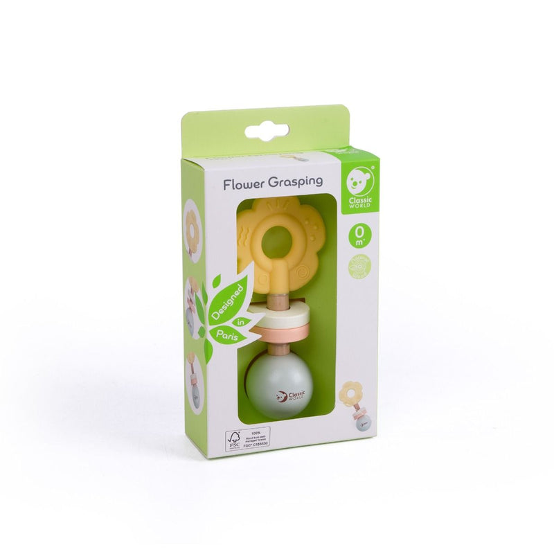 Classic World Toys - Flower Grasping Baby Toy
