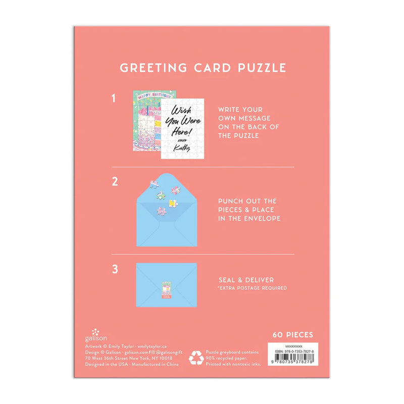 Greeting Card Puzzle | Happy Birthday