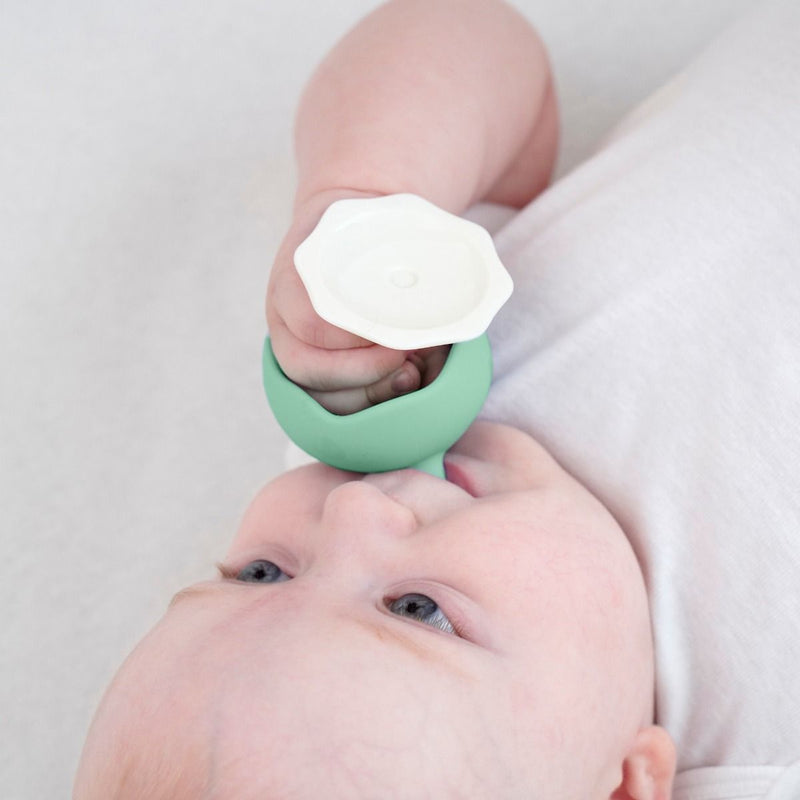 Mombella - Mushroom Teether | Eucalyptus