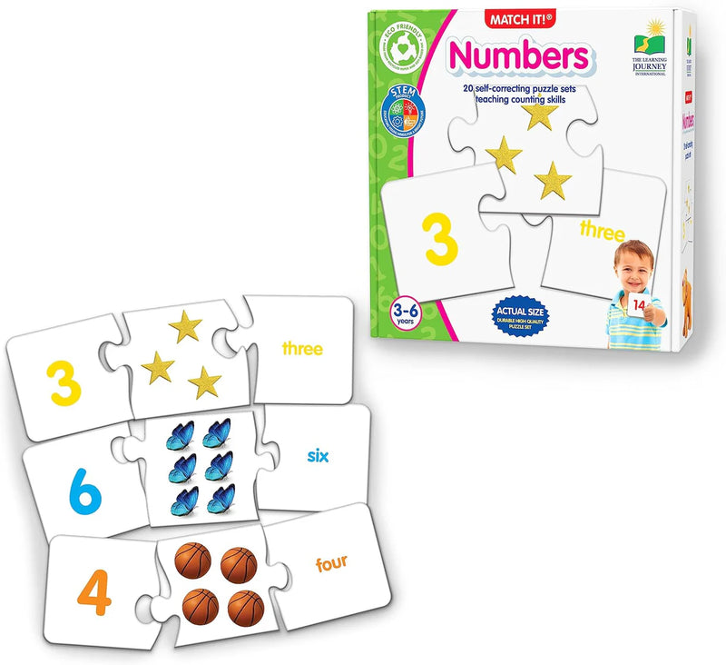 The Learning Journey - Match it | Numbers