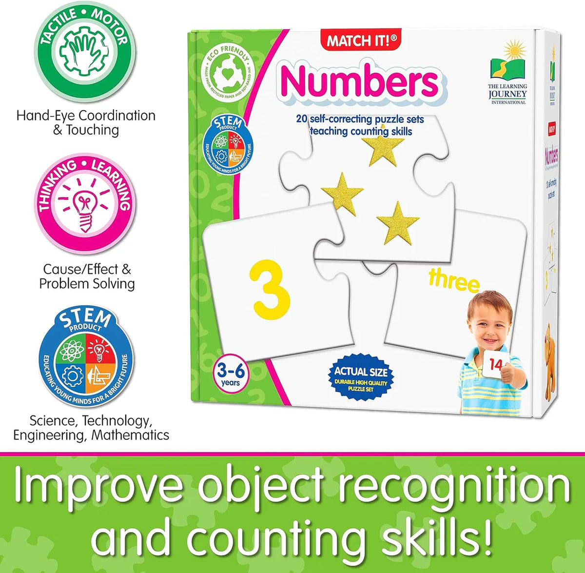 The Learning Journey - Match it | Numbers