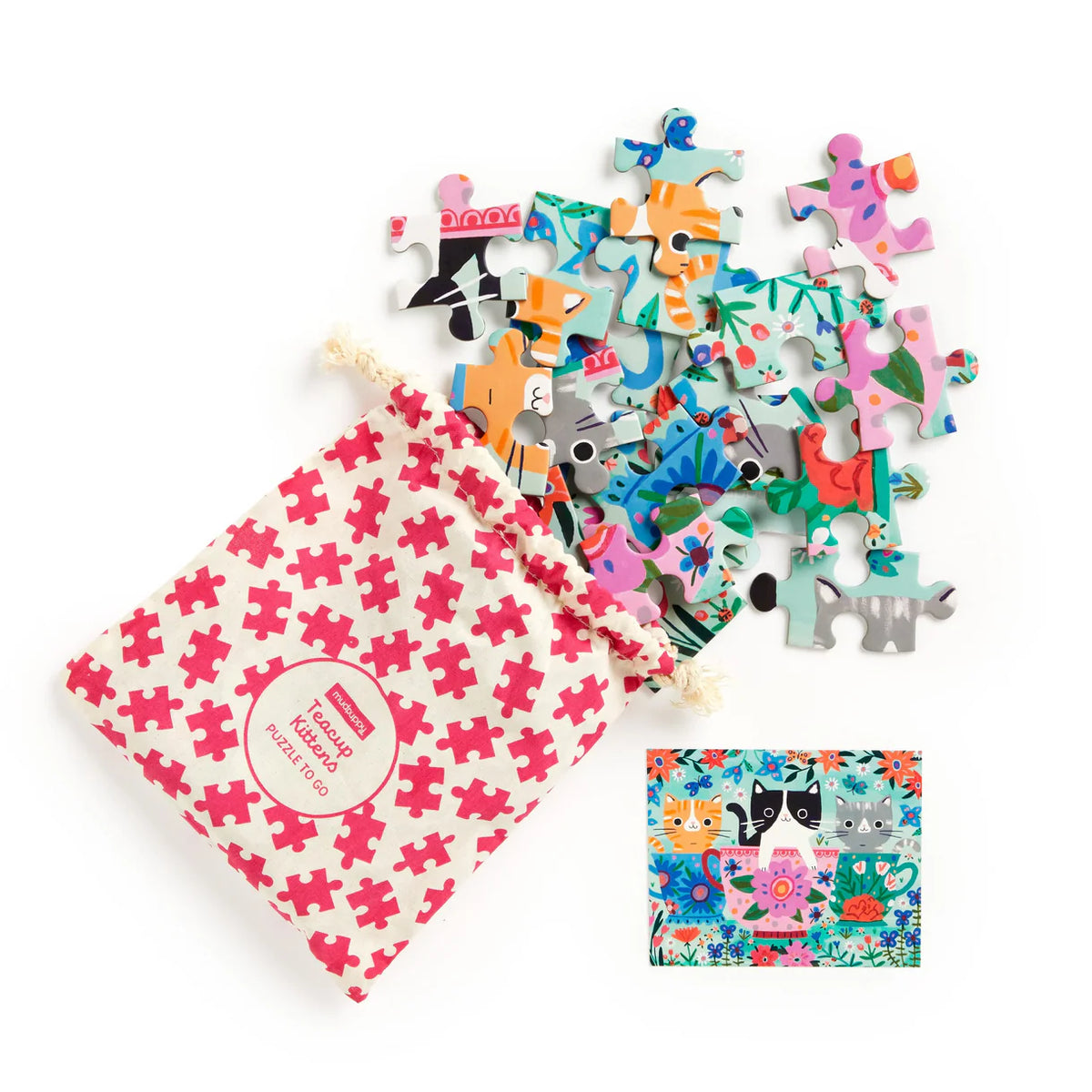 Mudpuppy - Puzzle To Go | Teacup Kittens