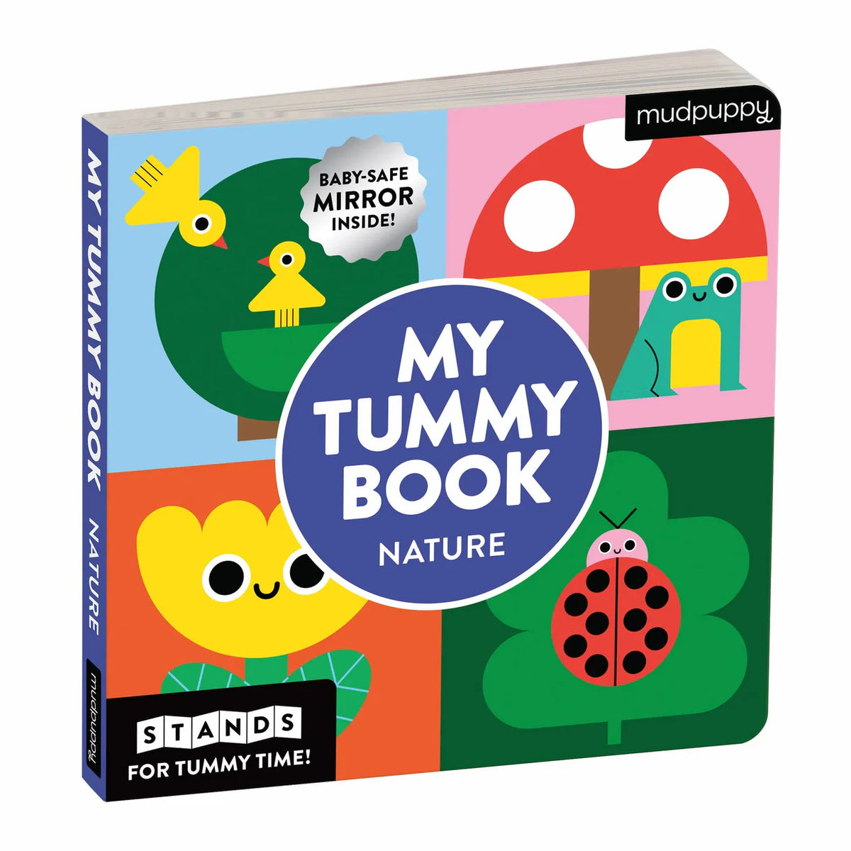 Mudpuppy - My Tummy Time Book | Nature