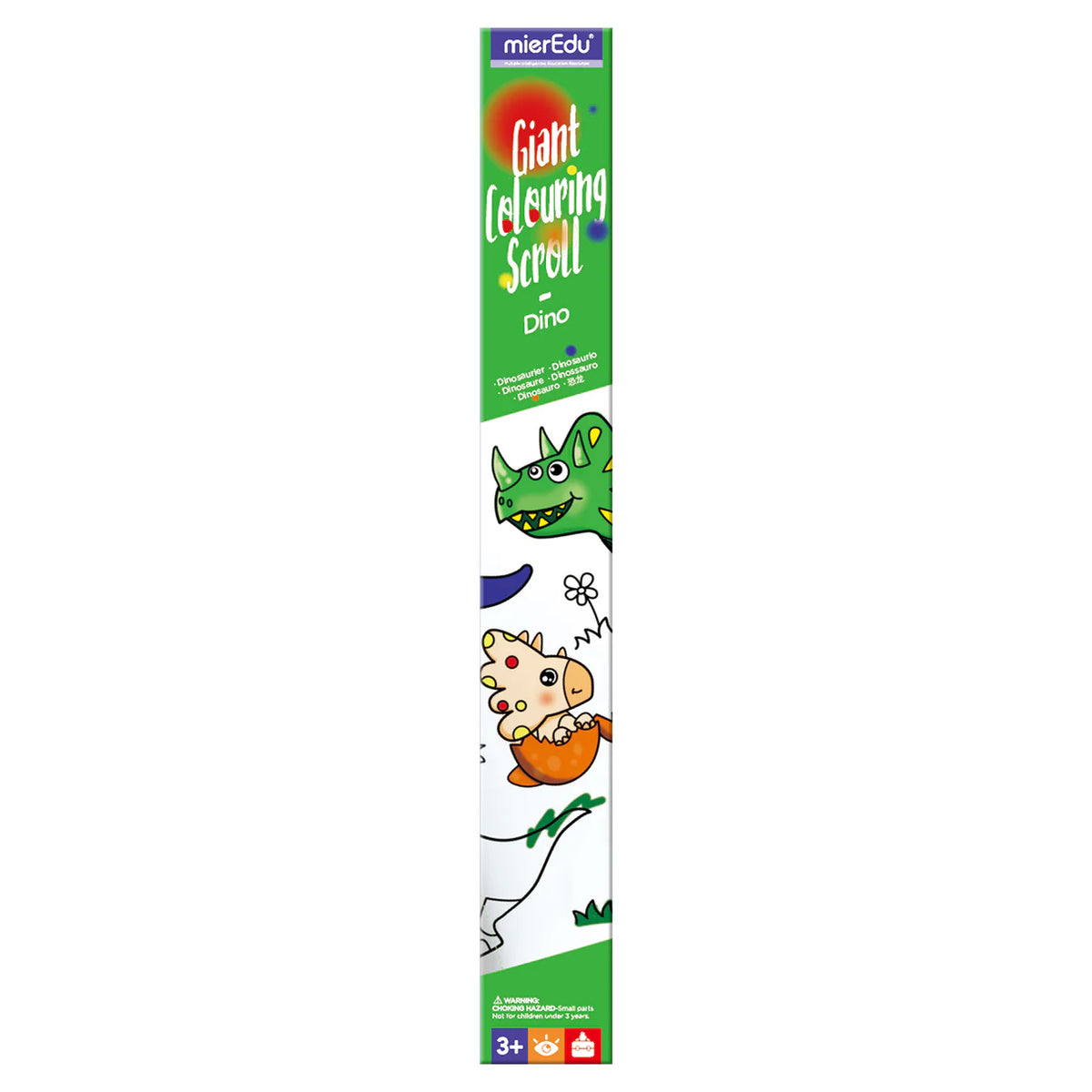 Mier Edu - Giant Colouring Scroll | Dino