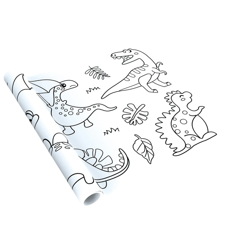 Mier Edu - Giant Colouring Scroll | Dino