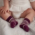 Lamington Socks - Crew | Plum
