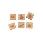 Over The Dandelions - Wooden Blocks | Whimsical Woodland