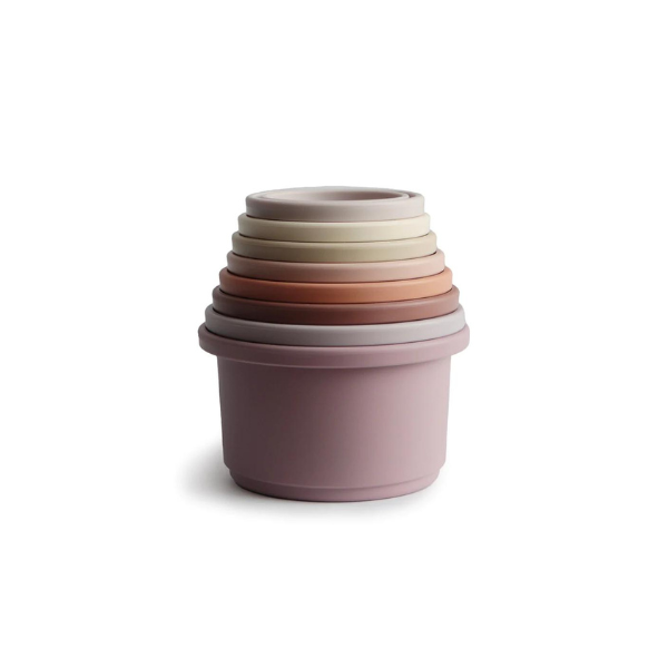 Mushie - Stacking Cups | Petal