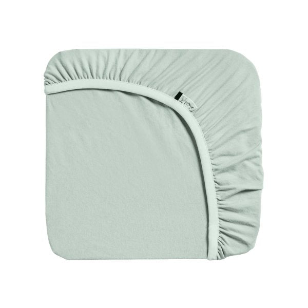 ergoPouch - Fitted Organic Cot Sheet - Sage - Whisper & Wild