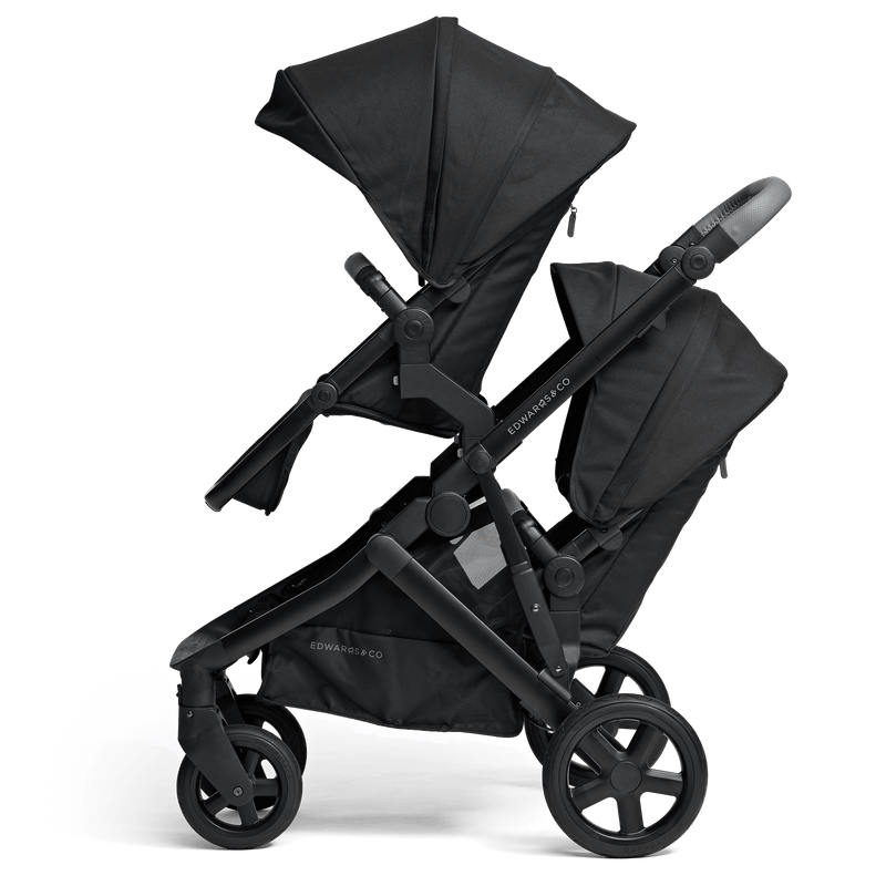 Edwards Co Olive Stroller Second Seat Attachment
