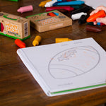 Honeysticks - Toddler's First Colouring Book - A Kiwi Adventure - Whisper & Wild