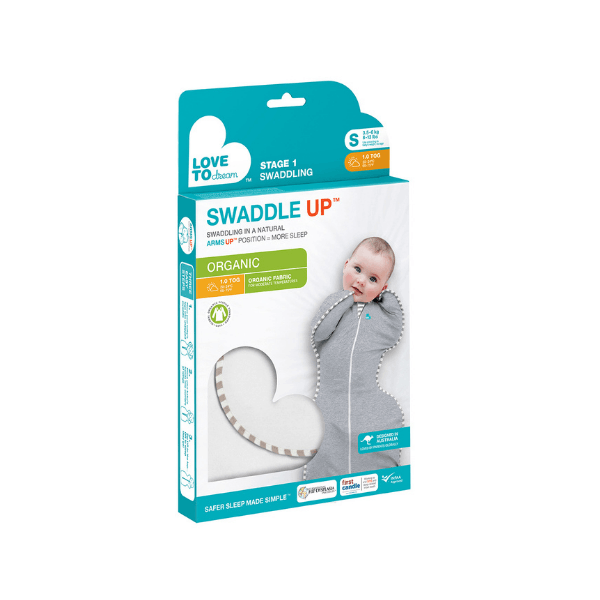 Love To Dream Swaddle Up - 1.0 TOG | Organic Cream
