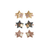 Mimi & Lula - Mini Clips - Sparkle Layered Stars