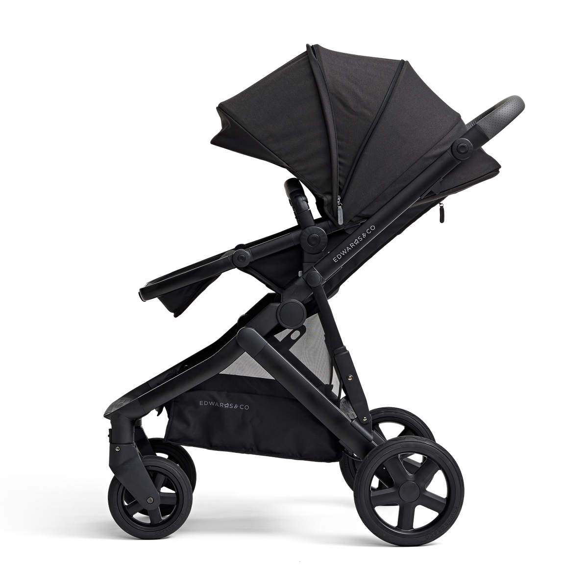 Edwards & Co - Double Stroller - Olive | Whisper & Wild