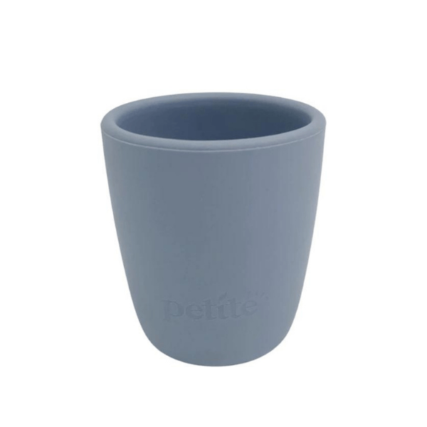 Petite Eats - Mini Silicone Cup x2 - Pewter