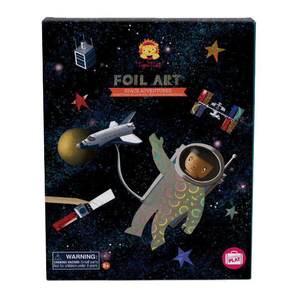 Tiger Tribe - Foil Art | Space Adventures