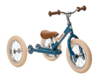 Trybike - Vintage 2 in 1 Trike | Balance Bike - Blue