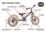 Trybike - Vintage 2 in 1 Trike | Balance Bike - Green